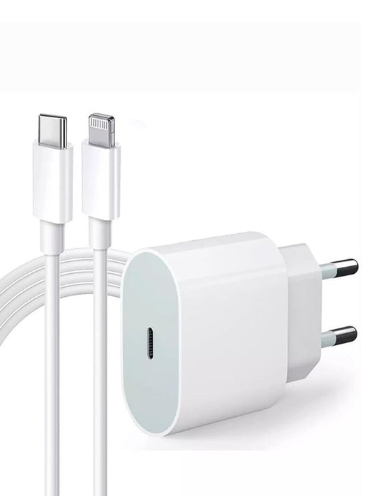 USB-C Power Adapter + Lightning Cable